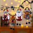 thumbnail image 2 of Colgante de árbol de Navidad para niños, adornos de Papá Noel, muñeco de nieve, oso, alce, muñeco para el hogar, decoración de regalo de Año Nuevo, 2 of 4