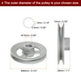 thumbnail image 2 of Uxcell Industrial Sewing Machine Clutch Motor Pulley 15mm Inner 90mm Dia Aluminum Electric Transfer Wheel Pulley, 2 of 5