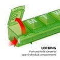 thumbnail image 3 of Ezy Dose Large Weekly / Locking Pill Planner with Braille , Colors Vary (Large), 3 of 6