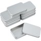 thumbnail image 1 of Caja de latas con bisagras, 12 unidades, caja de almacenamiento de hojalata, contenedores de almacenamiento rectangulares, minicaja para organizar joyas, regalos de fiesta, 1 of 7