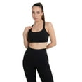 thumbnail image 5 of YITTY Active Women's and Women's Plus UltraLuxe Strappy Medium Impact Bra, Athleisure, 4-Way-Stretch, Sizes XS-4X, 5 of 6