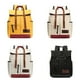 thumbnail image 4 of Qarigey Mochila impermeable para ordenador portátil para hombres y mujeres, espaciosa y duradera, mochila de viaje para mujer Mochilas amarillo, 4 of 6