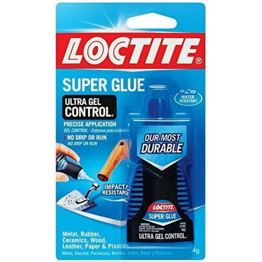 Loctite 1363589 4Gram Bottle Super Glue Ultra Gel Control Adhesive, 3Pack