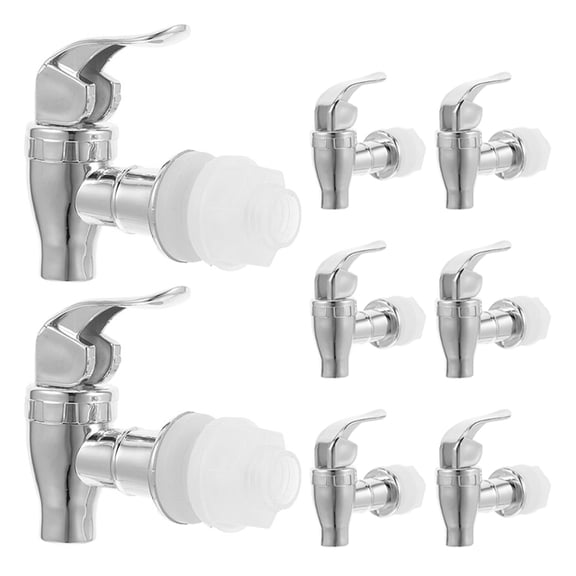 UPOUART Precision Control Silver Beverage Dispenser Spigot for Kitchen ABS PP