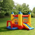 thumbnail image 4 of Costway Inflatable Mighty Bounce House Jumper Castle Moonwalk Without Blower, 4 of 9
