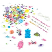 Make It Real: Pop! Shake! Twist! DIY Bracelet Kit, 171 Pieces