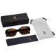 thumbnail image 5 of Gafas de sol SOJOS Retro Ovaladas Polarizadas UV400 SJ2286 Leopard, 5 of 5