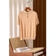 thumbnail image 2 of Polo de punto informal de negocios de mezcla de seda para hombre, novedad primavera/verano, 2 of 5