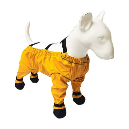 Purrfect Dog Suspender Booties with Anti-Slip Sole Waterproof Machine Washable Adjustable Fit Suspender Boots Dog Shoes