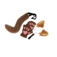 thumbnail image 1 of Yingyy Cat Ear and Tail Set Set]:This animals Cute Performance Themed brown Parties for Animals Prom Stage, 1 of 5