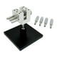 thumbnail image 4 of Tornillo de banco en miniatura para banco de trabajo, abridor de cajas de relojes, aluminio de alto rendimiento 4 Varilla de sujeción y base, 4 of 9