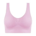 thumbnail image 3 of gakvbuo Seamless Sports Bra for women Wirefree Yoga Bra with Removable Pads Workout Activity Sleep Underwear Bras for Women cami bra, 3 of 7