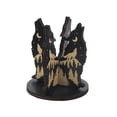 thumbnail image 5 of Wooden Crystal Holder Crystal Stand Racks Rock Crystal Ball Desktop Support Stone Shelf Bracket for Agate Egg Marble Mineral Collectibles Moon Wolf Pattern, 5 of 8