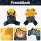 thumbnail image 3 of Abrigo - ropa para mascotas, perros, cachorros - amarillo - talla S ER, 3 of 5