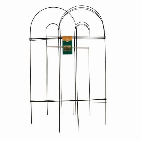Panacea Products  32 in. Green Arch Folding Fence pack of 10