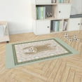 thumbnail image 4 of Lil Lying Leopard Tile Green Kids Play Mat, 4 of 5
