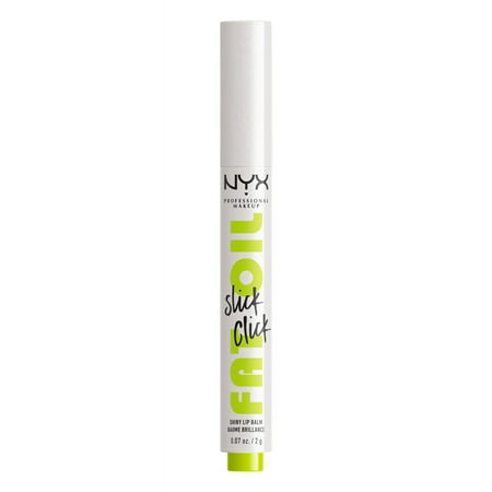 NYX Professional Makeup Fat Oil Slick Click Hydrating Tinted Lip Gloss with Lightweight Hydration, Main Character, 0.07 oz