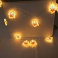 thumbnail image 6 of Neoyler Halloween Decorations Indoor with Ghost Skull Pumpkin Light String for Home Spooky Holiday Decor Waterproof Led Low Voltage Flexible Lighting for Walls and Windows 118.1in Red, 6 of 6