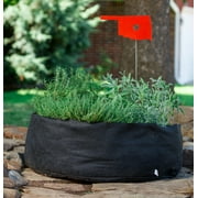SMART POT Round Raised Bed Mini (24 in) - Black