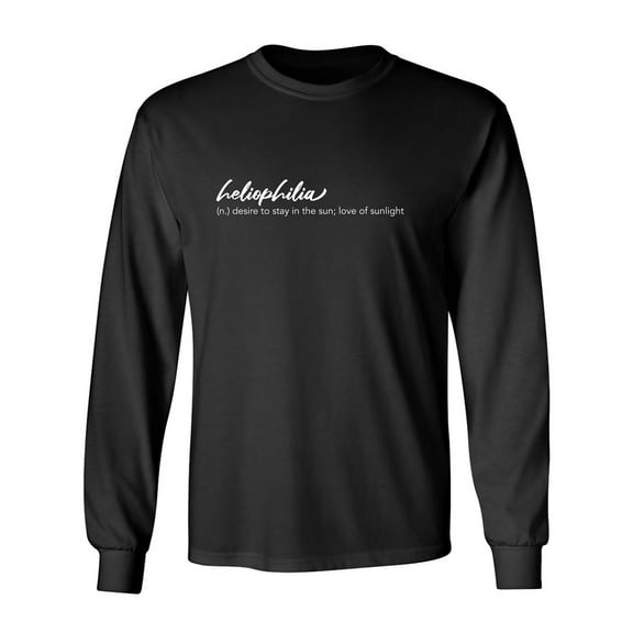 Heliophilia Adult Long Sleeve T-shirt