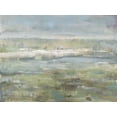 thumbnail image 2 of Nai, Danhui 24x19 Gold Ornate Wood Framed with Double Matting Museum Art Print Titled - Gray Blue Field, 2 of 4