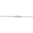 thumbnail image 4 of 14K White Gold 0.70mm Box Chain 24 Inch, 4 of 5