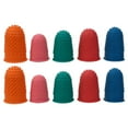 thumbnail image 1 of Embouts de Doigts en Caoutchouc EIGTHTAILM‘lis Assortis 10 Unités, 1 of 7