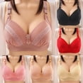 thumbnail image 4 of Utoimkio T-shirt Bras for Women Full Coverage Push Up Bras for Women No Underwire Comfort Breathable Everyday Bras, 4 of 9
