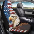 thumbnail image 4 of Uourmeti Eagle USA Flag Car Seat Cover 1 Piece Seat Covers for Cars Durable Anti Fade Suitable for Truck Sedan, 4 of 6