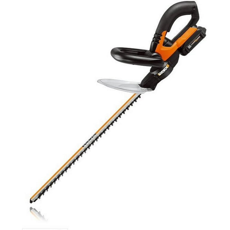 Positec Worx WG255.1 20V Cordless 20in Hedge Trimmer Cordless Walmart