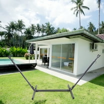 Zimtown 9' Hammock Stand Holder Steel Beam Outdoor Yard Patio with Carrying Case