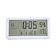 thumbnail image 2 of Moyic Reloj multifunción estilo Simple termómetro higrómetro Smart Home Meter negro blanco relojes para habitación accesorios de interior Electrodomésticos Blanco Moyic HA064513-02, 2 of 6