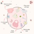 thumbnail image 3 of Set de cuidado y alimentación para muñecas LullaBaby Meal Time, 14 pulgadas, 3 of 7
