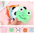 thumbnail image 3 of 5pcs Cute Animals Silicone Coasters Creative Coffee Drink Cup Mat Sets For Drinks Anti-ski Gift, 3 of 5