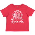 thumbnail image 3 of Inktastic Pepaw and Mimi Love Me Boys or Girls Baby T-Shirt, 3 of 5