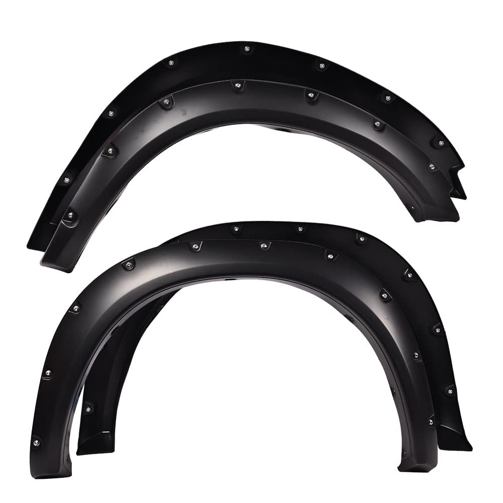 PIT66 Fender Flares fit for 20092018 Dodge Ram 1500 Factory Style Bolt
