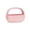A002- Clear (B), variant on Makeup Organizer | Pink Makeup Organizer | Toiletry Organizer | Travel Organizer | Semi-Circular Small Makeup Organizer with Top Handle Birthday Gift for Travel