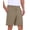 Otter Heather, variant on Men's Bermuda 9 Inch Lightweight Quick Dry Stretch Shorts Golf Hiking Turmeric Heather M