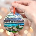 thumbnail image 4 of South Africa Christmas Ornament, Ceramic, Acrylic - Destination Souvenir, Festive Tree, Travel Memento 2025, Jetsetter Gift, Edition, Holiday Tree Decoration, 4 of 5
