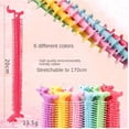 thumbnail image 3 of 6Pcs Squishy Fidget Toys Worm Noodle Stretch String Rope Anti Stress Relief Toy  String Fidget Autism Vent Tool for Kids Adults (6PCS Random color), 3 of 7