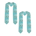 thumbnail image 2 of Haiem Travelling on Airplane Pattern Graduation Stole 2024 | Premium Satin Sash for Graduation Ceremony, 2 of 7