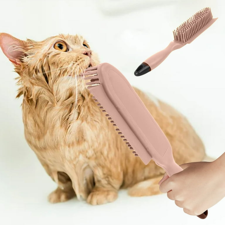 Ikohbadg Pet Hair Removal Brush for Furniture and Pet Grooming Dual Action Pet Comb for Effective Hair Removal Multipurpose Dog Hair Remover Brush