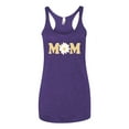 thumbnail image 2 of Wild Bobby, Mom Daisy Mother's Day Tri-Blend Racerback Tank Top, Purple Rush, Large, 2 of 6