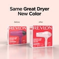 thumbnail image 7 of Revlon Essentials Frizz Control Ionic Hair Dryer, 1875 Watts, Light Pink, 7 of 7