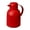 Red, variant on Blue Portable Glass Insulated Kettle For Home Office With Large Capacity, Durable Plastic Exterior, Easy To Carry, For Tea Coffee Hot Water Storage, 1L Capacity