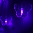 thumbnail image 1 of justharion Love Heart/Butterfly Shape Hanging LED Window Curtain String Light Waterproof Home Lamp Series, 1 of 7