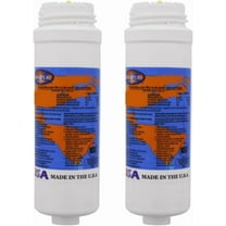 IPW Industries Inc-Omnipure - (Q5440) - 8" x 2.5" Q-Series Twist Off T40 GAC Filter 2 Pack
