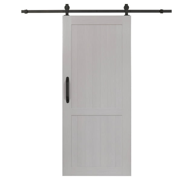 Spectrum Millbrooke Pvc Barn Door H Style Kit Size 36 Wide X 84 High Barley Color Com Spectrum Millbrooke Pvc Barn Door H, White Sliding Barn Door Handle