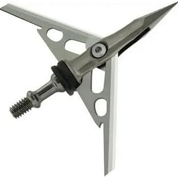 Rage - The Hypo 2 Slipcam Rear Deploying Broadhead Blades -125 Grain -  4 Pack