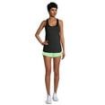 thumbnail image 5 of Athletic Works Women's High Rise Pull On Mesh Shorts, 5 of 5